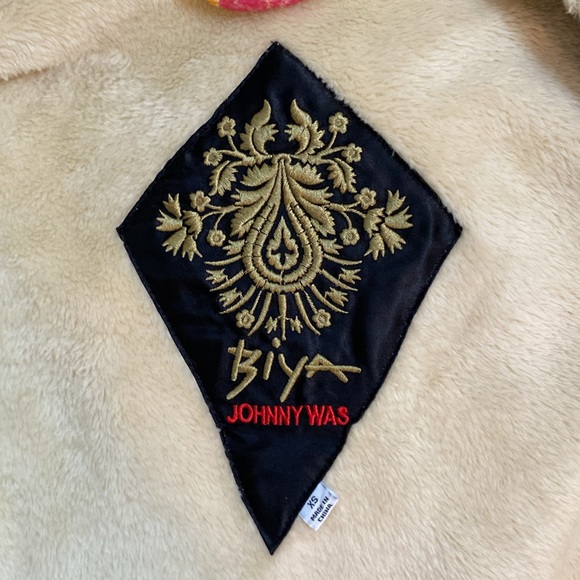 Johnny Was Sherpa Jacket / Hoodie - small - Picture 4 of 9